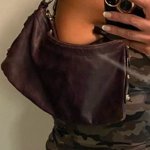 Danier Leather purple bag